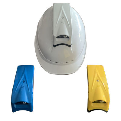Mining Safety Helmet Embedded Camera 4G LTE GPS Live Viewing on PC