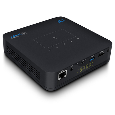 300 андроид 9,0 фокуса BT 4,2 репроектора DLP входного сигнала люменов HDMI умных электрический