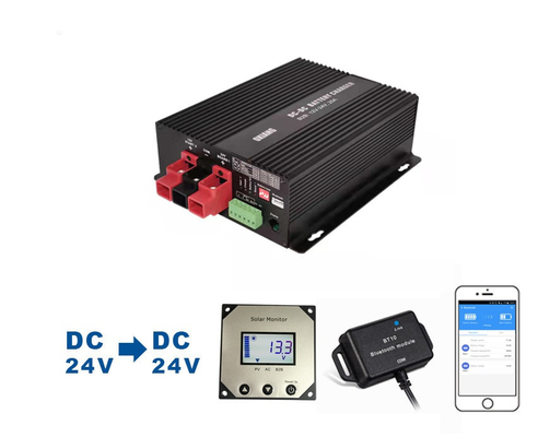 регулятор LCD обязанности батареи DC 24V показывает MPPT для батареи корабля