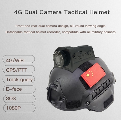 3G 4G Wi-Fi GPS Mini Smart Helmet Camera Встроенная батарея мощностью 4000 мАч для записи видео