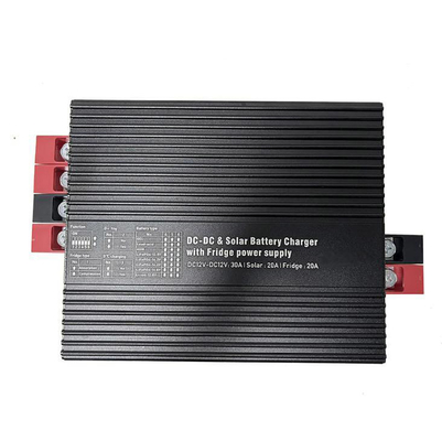 DC-DC Booster Charger 12V 30A Solar MPPT 20A Фрижидерный зарядчик 20A Контроллер для RV транспортного средства Авто яхта