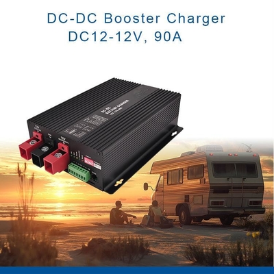 DC-DC Booster 12V 90A Двухстороннее зарядное устройство для батареи Контроллер для яхты RV Vehicle