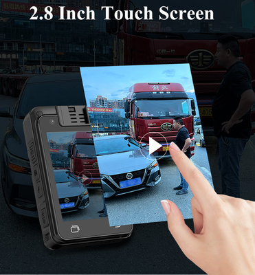 ИИ распознавание лиц полицейские телесные камеры 2 Way Talk Ночное видение Android система