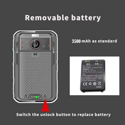 5G 4G 110-градусная полицейская камера с 13MP ночным видением 1080P Android 10.0 System