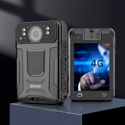 Водостойкие IP67 полицейские телесные камеры 4G Bluetooth с определением видео аудио