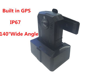 Прочный рекордер Ambarella A7 камеры полиции литий GPS 2900 MAH поддержал
