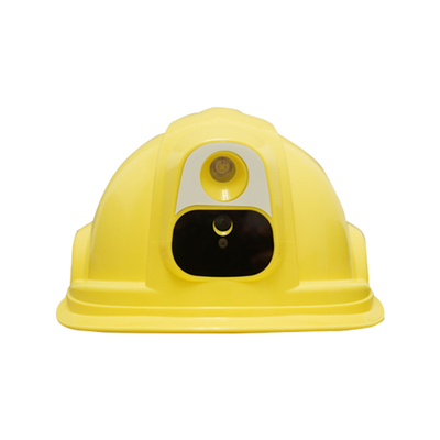 Прочный 4G GPS-отслеживание Hardhat для строительной площадки Фокусный диапазон 0,5 м до бесконечности -20 ° C до 60 ° C