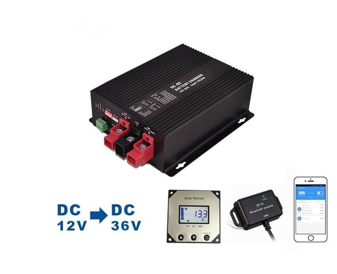 48V батарея на борту напряжение DC12V до 48V зарядное устройство для батареи с собственным потреблением тока 35 MA Максимальный выходный ток 15.4A