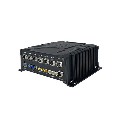 Мобильный видеорегистратор 4G с поддержкой 1x2,5-дюймового HDD SSD 512GB SD-карты для хранения и функции сигнализации о потере видео для записи данных и оповещений