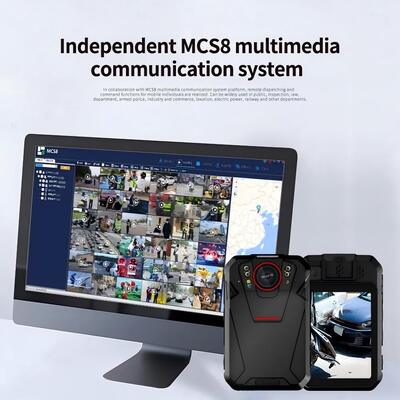 Система Android 4G Wi-Fi Bodycam 2,4-дюймовый сенсорный экран ONVIF RSTP