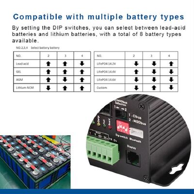 12V 30A 60A DC-DC Солнечное зарядное устройство для аккумуляторов Cibus Modbus Canbus