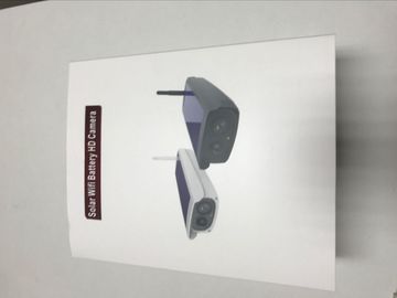 На открытом воздухе водоустойчивая солнечная батарея камеры слежения IP67 Wifi 140 градусов широкоформатная