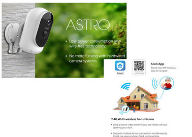 камеры обязанности батареи безопасностью камеры IP 1080P WiFi карта SD обнаружения движения наблюдения PIR на открытом воздухе беспроводной аудио