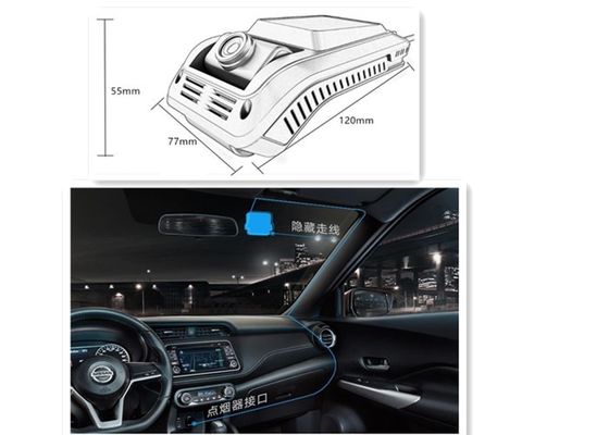 Рекордер корабля HD 1080P H.265 ADAS DSM четырехшпиндельный