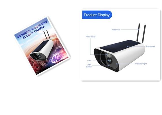 Камера батареи HD 4G на открытом воздухе водоустойчивая с камерой serurity 2 путей аудио
