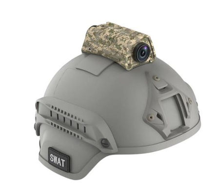 Разлитый военный тактический Двойн-объектив H.265 HDMI камеры шлема безопасности делает водостойким