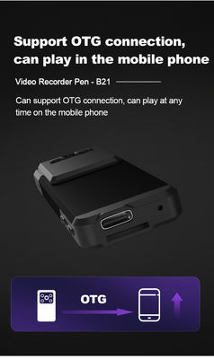 256GB ночное видение камеры IP67 тела полиции хранения 1050MAh