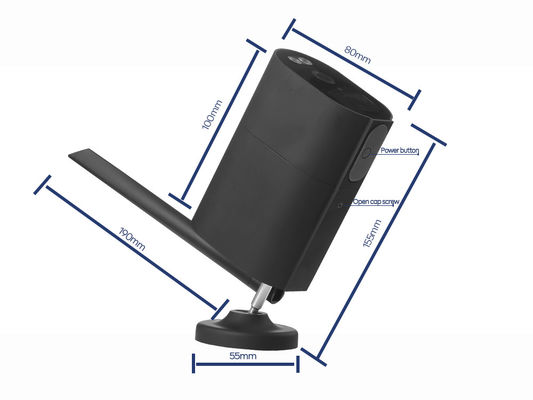 камера сети 4W камеры слежения PTZ POE 1080P 20fps PIR 4G Wifi с панелями солнечных батарей