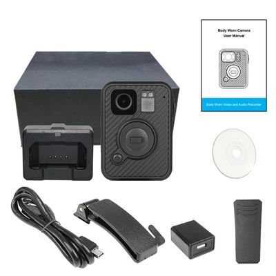 Камеры H.264 MP4 MPEG4 CMOS несенные полицией делают IP67 водостойким 0,91" LCD