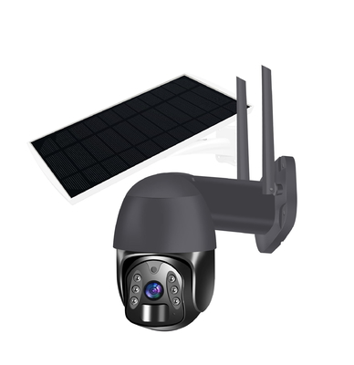 Инфракрасный ночного видения 2.0MP 200W 850nm камеры купола 4G PTZ батареи лития NTC