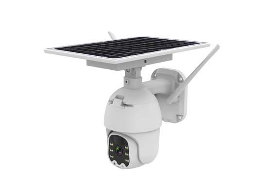 солнечная батарея 170mA WiFi Starlight камеры безопасностью 4G PTZ 30M ультракрасная