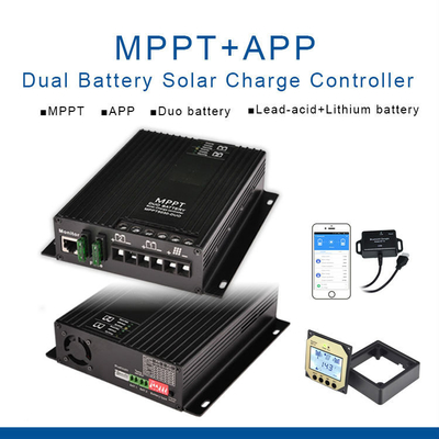 регулятор обязанности батареи MPPT 12V 24V 30A двойной солнечный для шлюпки каравана RVs
