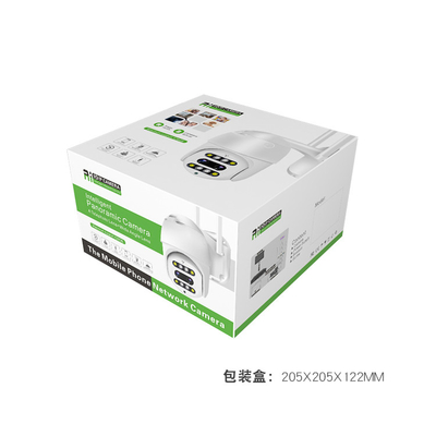 Бинокулярный купол камеры слежения 2.0MP 4G Wifi формирует ночное видение DC12V 2A