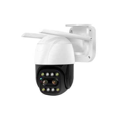 Связанное проволокой ночное видение опознавания камеры слежения 1080P 2.0MP HD AI объектива WIFI двойное