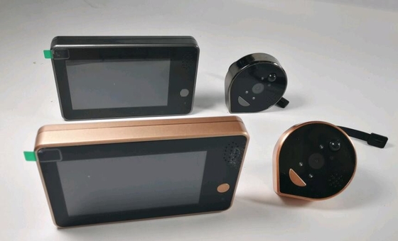 Дверного звонока безопасностью Peephole Wifi степеней беспроводного погодостойкая 160 широкоформатных