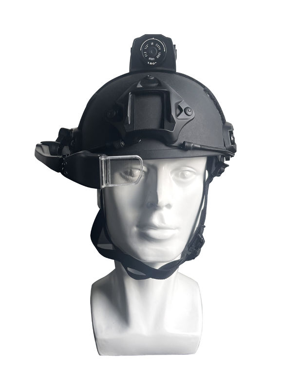 Камера с двойными объективами 4G Security Tactical Helmet 1080P Реальная прямая трансляция