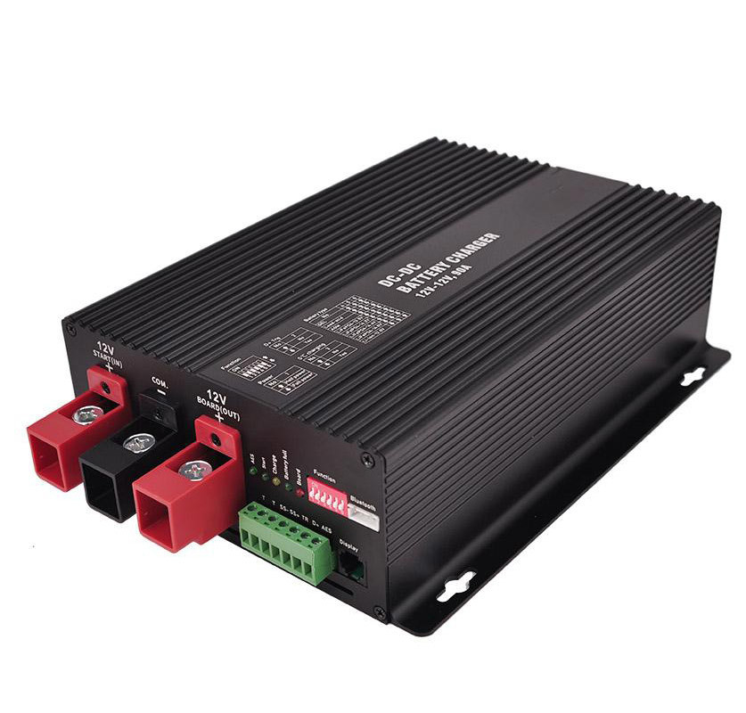 DC-DC Booster 12V 90A Двухстороннее зарядное устройство для батареи Контроллер для яхты RV Vehicle