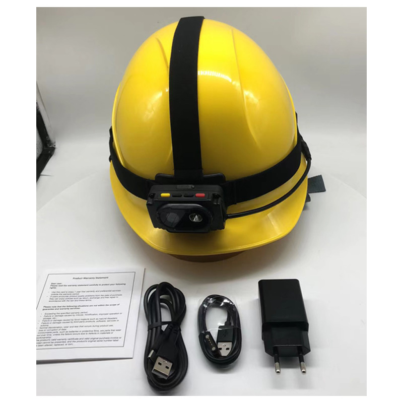 4G Live Video Smart Safety Helmet Camera водонепроницаемая IP67 BT4.2 256kbps-8Mbps Видеозапись