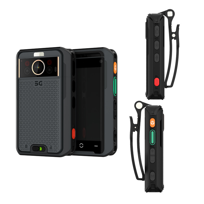 5G 4G 110-градусная полицейская камера с 13MP ночным видением 1080P Android 10.0 System