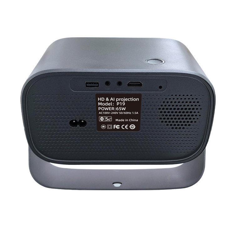 269 дюймовый 720P LCD мини-ручной проектор с WIFI6 2.4G/5G 802.11a/b/g/n/ac/ax и расширенной световой яркостью 220ANSI Lumens