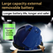 Support 4G 3G Safety Helmet Camera With 7 Hours Recording Time 4200mAh Battery