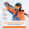 WIFI Real-Time Recording Ski Helmet Camera Bulit In 1600MAH Replaceable Battery