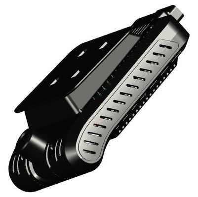 170° Угол обзора 4G Dash Camera WiFi и ночное видение с функцией распознавания лица водителя