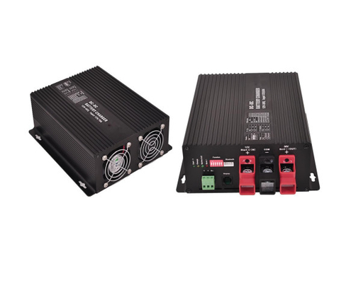 48V батарея на борту напряжение DC12V до 48V зарядное устройство для батареи с собственным потреблением тока 35 MA Максимальный выходный ток 15.4A