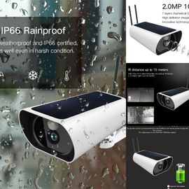 ночное видение пикселов камеры слежения 1080P 2 4G солнечные Wifi мега с функцией инфракрасн