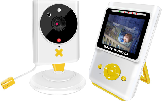 Дисплей ЖК-ТЕЛЕВИЗОРА поддержки передачи на большое расстояние монитора младенца 2,4 дюймов