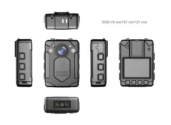 Супер камера HD 1296P несенная телом со строением дисплея 2 дюймов в функции Wifi GPS
